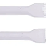 Mini Patch Cord Cat6 Linkedpro By Epcom Ultra Slim 3M/Blanco Lp-Pslim-3Wh
