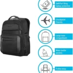 15 16 Mobile Elite Checkpoint-F Riendly Backpack Black