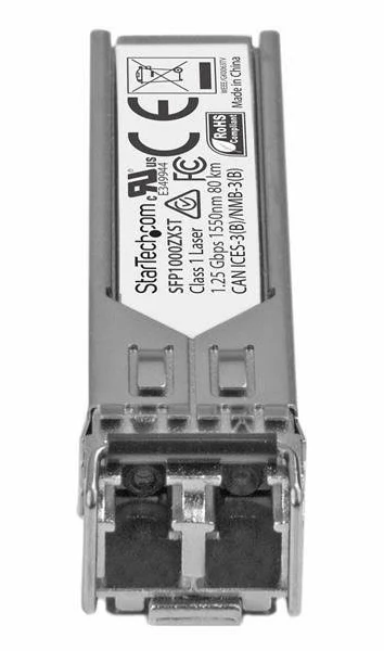 Sfp De Fibra Lc Monomodo Ddm 10 00Base-Zx Msa 1000Mb 80Km