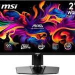 Monitor 27" MSI Mag 271Qp Qd-OLED X28/Qd-OLED/HDMI/USB/DP/280Hz/2560X1440/0.03Ms/Negro