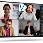 Dell Monitor Pro 55 Plus 4K P55 25Qc 3840X2160 DP USB-C USB-A USB-B