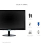 Monitor LED FHD 24In Resolucion 1920X1080 Relacion De Aspecto 16:9