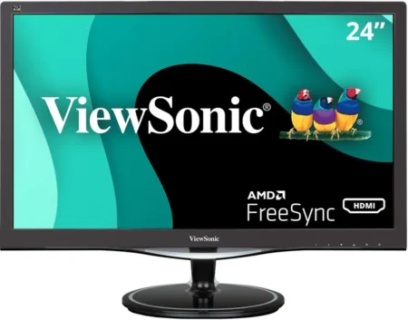Monitor With 65W USB C And HDMI 24In IPS 1080P