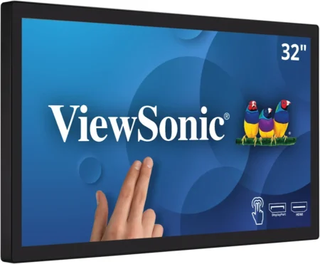 Monitor Tactil Sin Marco De 32In Con Funcionamiento 24/7