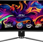 Monitor 34" MSI Mpg 341Cqpx Qd-OLED/Curvo/Qd-OLED/HDMI/DP/USB C/3440X1440/240Hz/03Ms/Negro