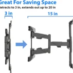 Paramount Universal Tilt Wall Mount For 39In To 90In Screens