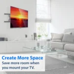 Paramount Universal Tilt Wall Mount For 39In To 90In Screens