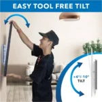 Wall Mount Floating Av Rack - Adjustable