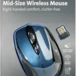 Mouse Pro Fit Mediano Inalambrico Color Azul Zafiro