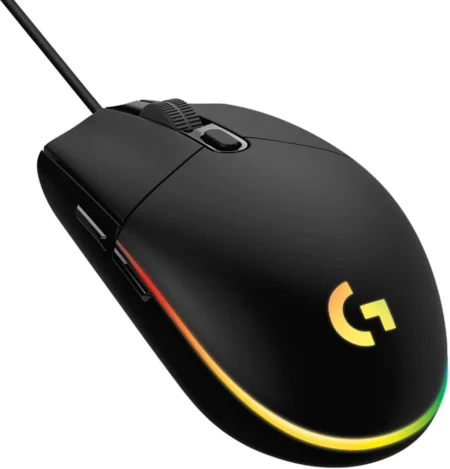 Mouse Gaming G203 Lightsync Black-USB-N/A-Lat-272-G203 Lightsyn