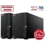 NAS Linkstation 720D 2Bay 16Tb (2X8Tb) RAID 0/1 RJ45 2.5Gb USB 2.0