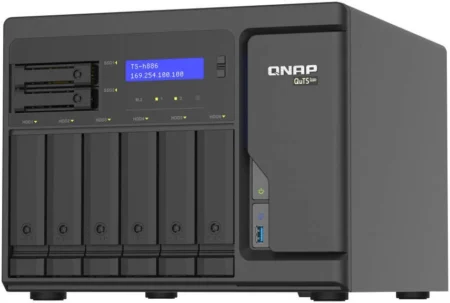 NAS Qnap Rack 18 Slots 2Psu 3 2Gb RAM Exp+5Gb Flash Proc Intel