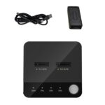 1 M.2 NVMe To 2.5/3.5In SATA Drive Duplicator Dual Bay Standalon