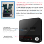 1 M.2 NVMe To 2.5/3.5In SATA Drive Duplicator Dual Bay Standalon