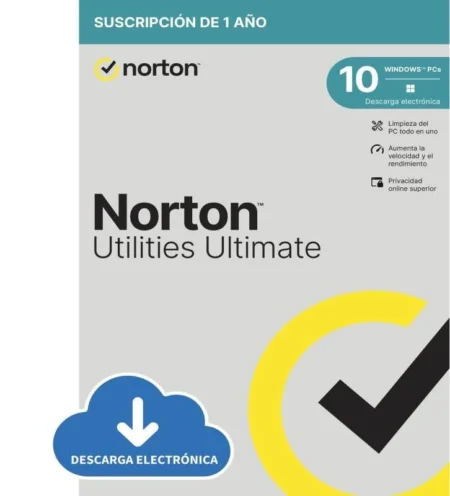 Esd Norton Utilities Ultimate 10 Dispositivos, 2 Años, 21430224