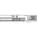 Nvr 32 Canales Hikvision Ds-7732Nxi-K4/16P(E)/12Mpx/16 Puertos PoE+/Reconocimiento Facial/Acusense (Evita Falsas Alarmas)/4 Bahias De Disco Duro/Switch PoE 300Mts/HDMI En 4K/Alarmas I/O