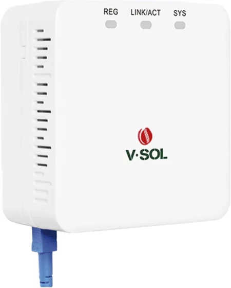 Onu/Ont Bridge Epon/Gpon V-Sol V2801-Sc/Con 1 Puerto Sc/Upc+1 Puerto LAN Gigabit/Roseta Incluida