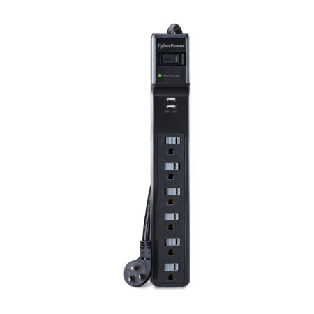 Supresor De Picos Cyberpower P604Urc1 – 500 J, 6