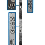 8.6Kw 208/120V 3Ph Monitored Pdu - Lx Interface Gigabit