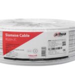 Cable Siames Dahua - Pfm941I-Rg59N/21-100 Diseñado Para Videovigilancia Que Integra Un Cable Coaxial Rg59 Para La Señal De Video Y Un Cable De Alimentación