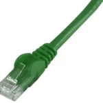 Cable Ethernet Cat6 Delgado 15M Verde - Snagless Lszh