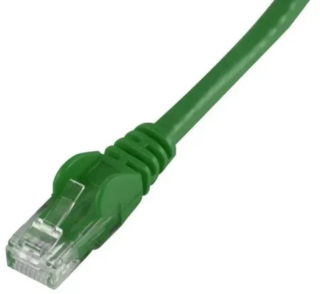 Cable Ethernet Cat6 Delgado 15M Verde – Snagless Lszh