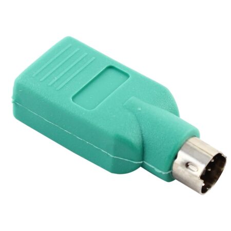 Adaptador De Teclado Ps/2 A Usb Hembra A Macho .
