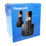 Telefono Inalambrico Panasonic C/Bloqueo De Llamadas/2 Auriculares/Dect 6.0/LCD/18Hrs De Bateria/Negro/Kx-Tgb312Meb