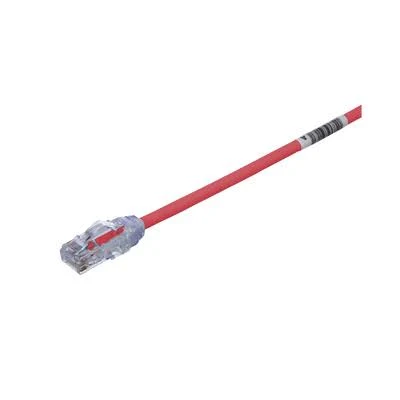 Cable Ethernet Cat6A Rojo De 3M – Snagless – S-Ftp – Lszh