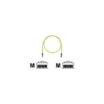 Cable Ethernet Cat6A Amarillo 3M - Snagless - S-Ftp - Lszh