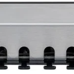 Patch Panel De 12 Puertos Cat6 Sin Blindar Para Escritorio Intellinet 720625 Color Negro/Plata