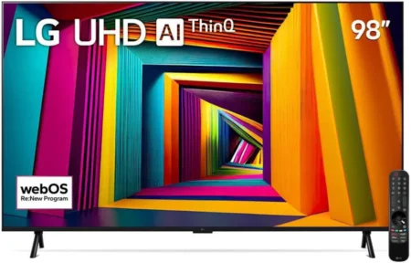 Pantalla LG Interactiva 98In + Soporte P/Pared 120Kg 60 A 120In