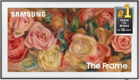 Pantalla Samsung 65 The Frame Ls03 QLED/4K/Mate/120Hz/Smart Tv/HD