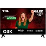 Pantalla Tcl 40 Inc QLED Flat FHD Google Tv Dolby Audio 2X8W