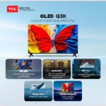 Pantalla Tcl 40 Inc QLED Flat FHD Google Tv Dolby Audio 2X8W