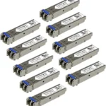 Paquete 10 Sfps Gigabit Fibra Glc-Lh-Smd Lc Mm/Sm 10Km550M .