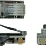 Paquete De 50 Unidades De Conectores RJ45 Cat5E Modulares .