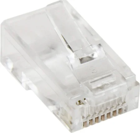 Paquete De 50 Unidades De Conectores RJ45 Cat5E Modulares .