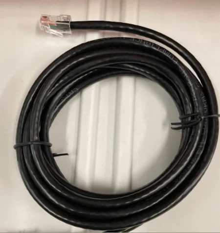 Cable Red 4.2M Negro Cat6 Ethe Ernet Gigabit Sin Enganches