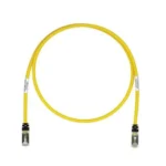 Cable 1.5M De Red Cat6A Blanco Snagless PoE 100W RJ45