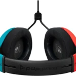 Lvl40 Wired Stereo Headset For Nintendo Switch Joycon Blue/Red