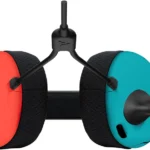 Lvl40 Wired Stereo Headset For Nintendo Switch Joycon Blue/Red