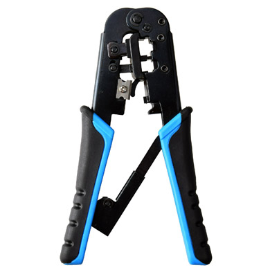 PINZA CRIMPEADORA RJ45 BROBOTIX AZUL