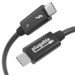 Cable Thunderbolt 5 Cert De 80Cm - 80Gbps - Blanco