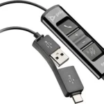 Poly Da85 USB To Qd Black Adapter Taa