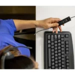 Poly Da85 USB To Qd Black Adapter Taa