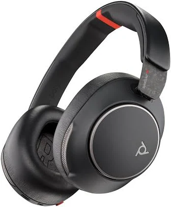 HP Poly Auriculares USB-C Poly Voyager Surround 85 Uc Con Certificación Para Microsoft Teams + Adaptador USB-C/A + Soporte De Carga
