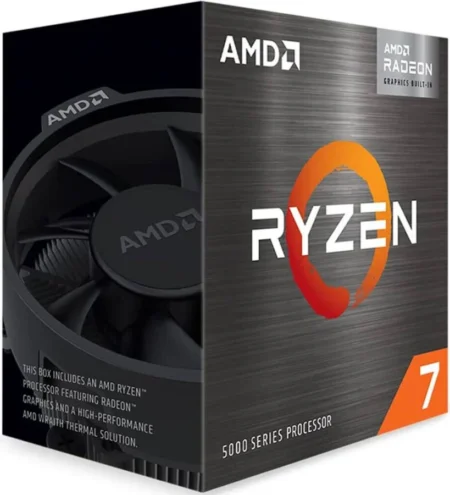 Procesador AMD Ryzen 7 5700/Am4/4.60Ghz/8Core/16Mb/65W/100-100000743Sbx