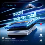 Set Of Five Tempered Glass Screen Protectors For Mc9300 / Mc94
