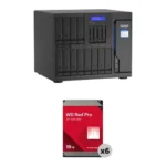 NAS QNAP TOWER 16 SLOTS 32GB R AM EXP+5GB FLASH  PROC INTEL XEON